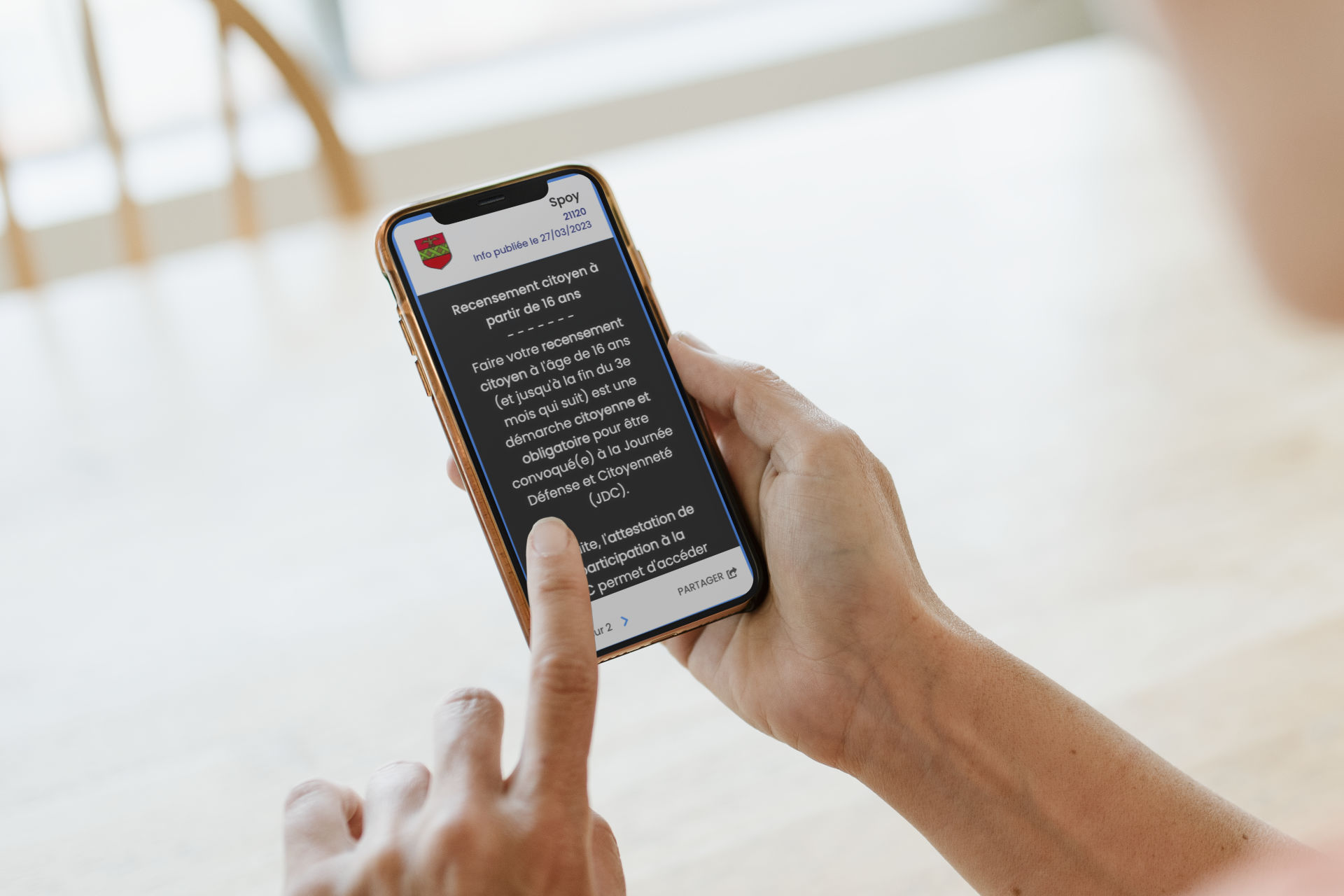 Spoy est sur PanneauPocket